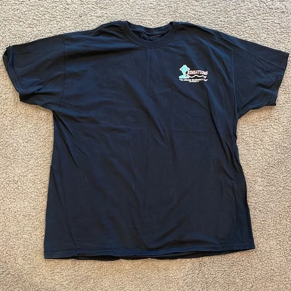 SINSATIONS MENS CLUB TEE SHIRT - Picture 2 of 4